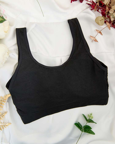 Royalfashion Dámska športová podprsenka s čipkou PLUS SIZE