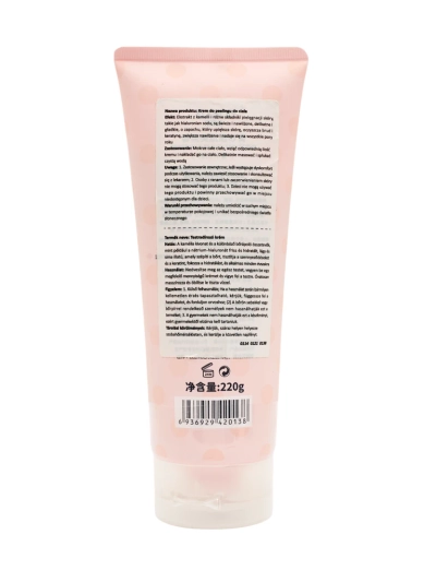 Jemnozrnný píling na tvár a telo, parfumovaný