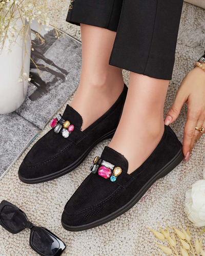 Royalfashion Dámske ažurové mokasíny Mettele