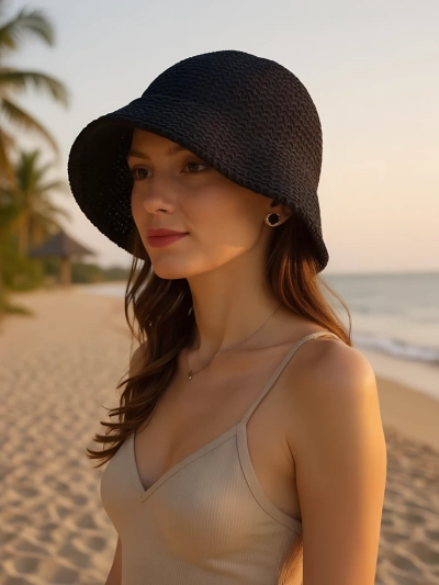Royalfashion Dámsky letný klobúk Sandy Bloom