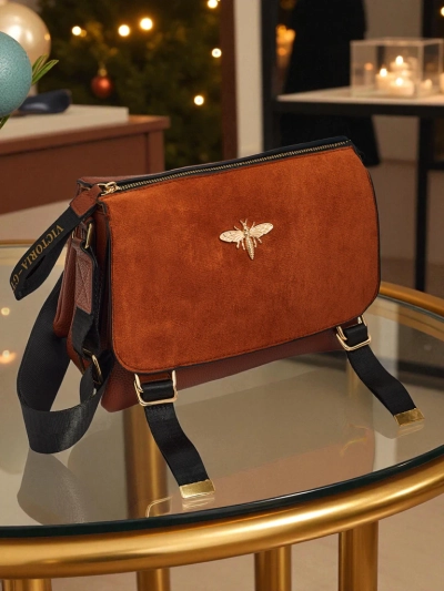 Majhna ženska torbica iz eko usnja Tessaria