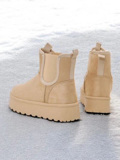 Royalfashion Krátke dámske snehové topánky Vierris