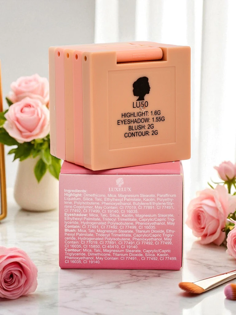 Paleta za ličenje Luxelux Cosmiana Mat 4v1 - Athena Edition 30g