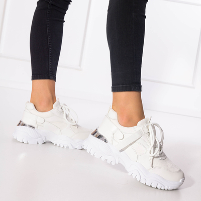 OUTLET Dámska športová obuv tenisky v odtieni ecru Itega - Footwear