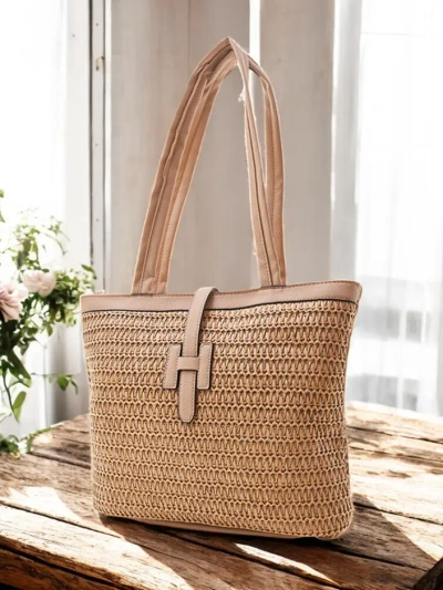 Royalfashion Veľká slamenná kabelka pre ženy