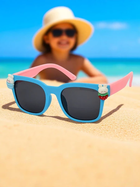 Royalfashion Sunny Sparkle detské slnečné okuliare s dekoráciami