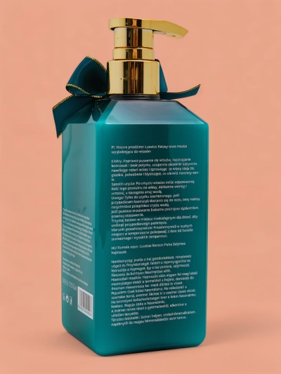 Luxelux Keratínovo-hladký vlasový maska 500 ml