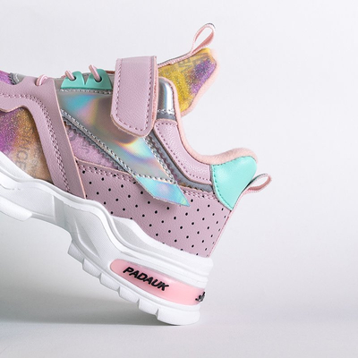 Ružové dievčenské športové tenisky Klarika - obuv