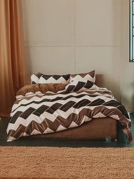 Royalfashion Vzorčasta posteljnina 180x200 komplet 3 DELI