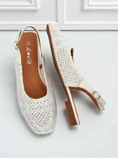 Royalfashion Ženski sandali z odprto peto Breeze Woven