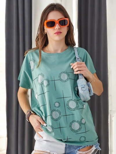 Royalfashion Dámske bavlnené tričko s potlačou