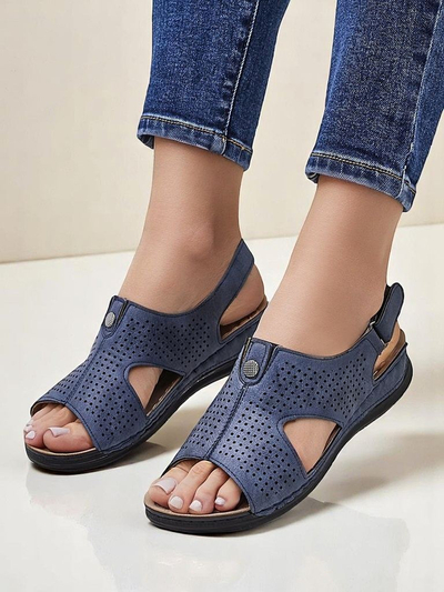 Royalfashion dámske sandále s výrezmi Leminni