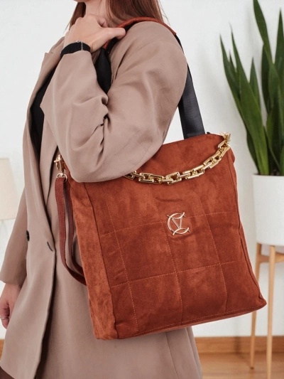 Ženska shopper torbica iz eko semiša Twilight Life