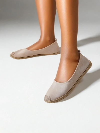 Royalfashion Dámske espadrilky z ekologickej zamše Aroles