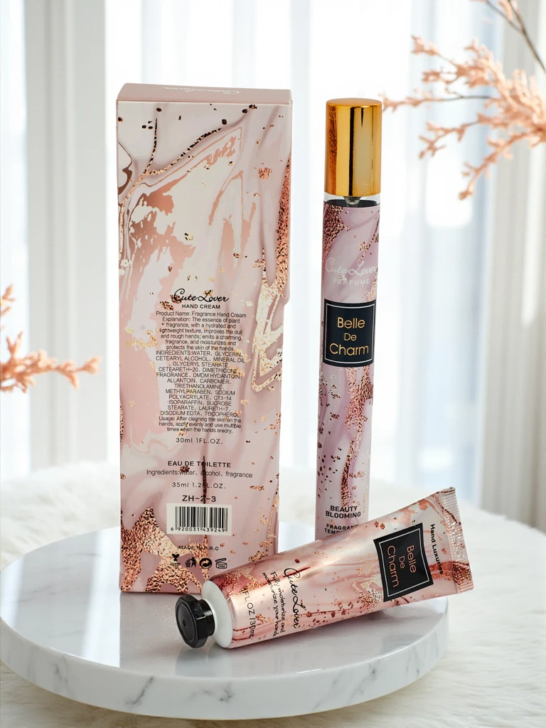 Belle De Charm Calista - Komplet parfuma in kreme za roke 30ml