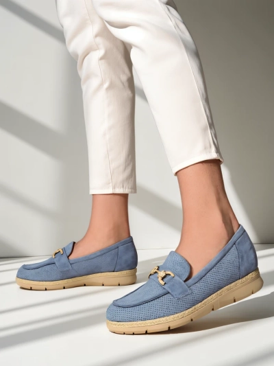 Royalfashion Dámske baleríny s dekoratívnym detailom na špičke