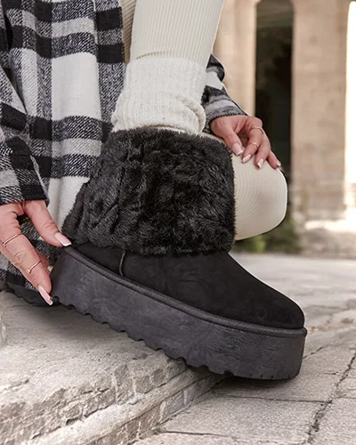 Dámske snehové čižmy Royalfashion Rozzoy