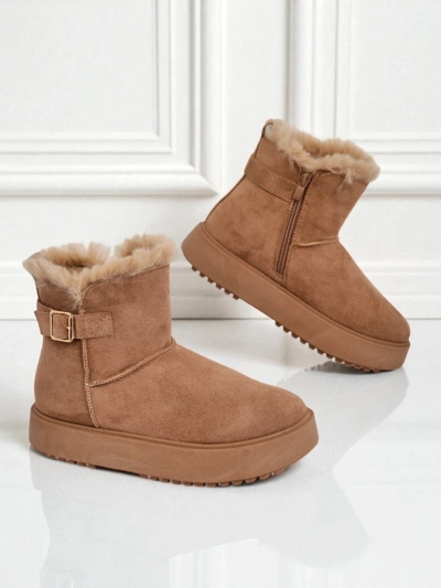 Royalfashion Kratki ženski škornji a'la za sneg Winter Crest