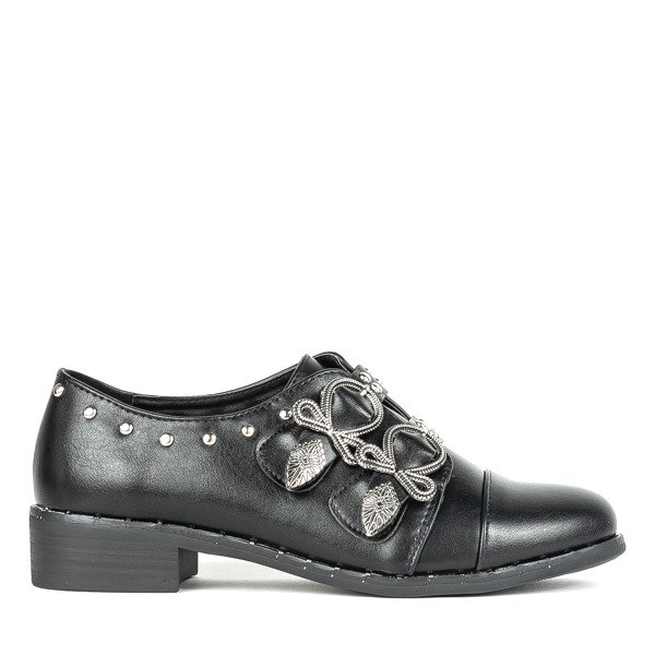 Čierne topánky na vysokom podpätku od Stavomeny - Obuv