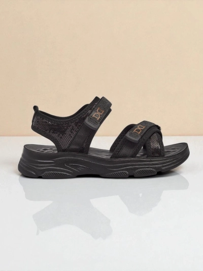 Royalfashion Dámske sandále s flitrami ShineStep