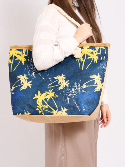 Royalfashion Veľká látková taška s potlačou