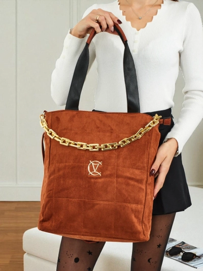 Ženska shopper torbica iz eko semiša Twilight Life