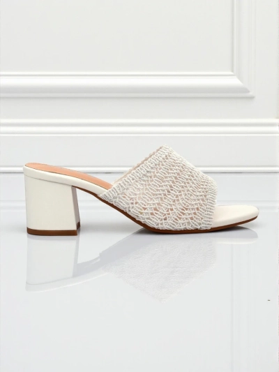 Royalfashion Ženski natikači s peto Sole Bloom