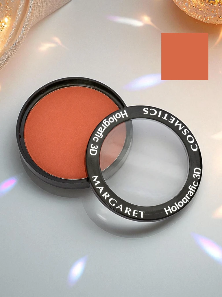 Lístkový (lisovaný) lícenka v odtieni Deep Coral