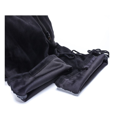 Czarne kozaki na słupku Lua - Obuwie