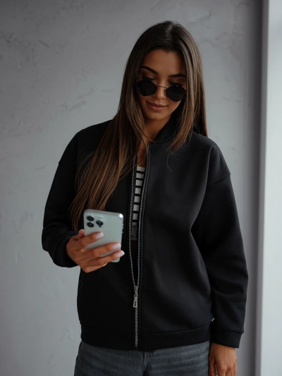 Royalfashion Bunda bomber na zips