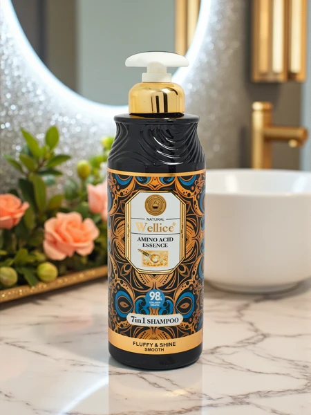 Wellice Aurelia Amino Acid Essence 7in1 Šampon 500ml Fluffy Shine Smooth