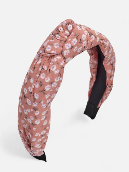 Royalfashion Naglavni trak za lase s prepletanjem v cvetove