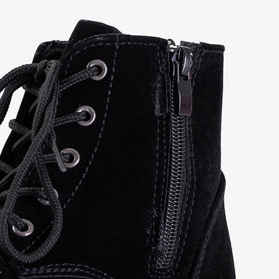 Čierne dievčenské topánky Meridal - Obuv