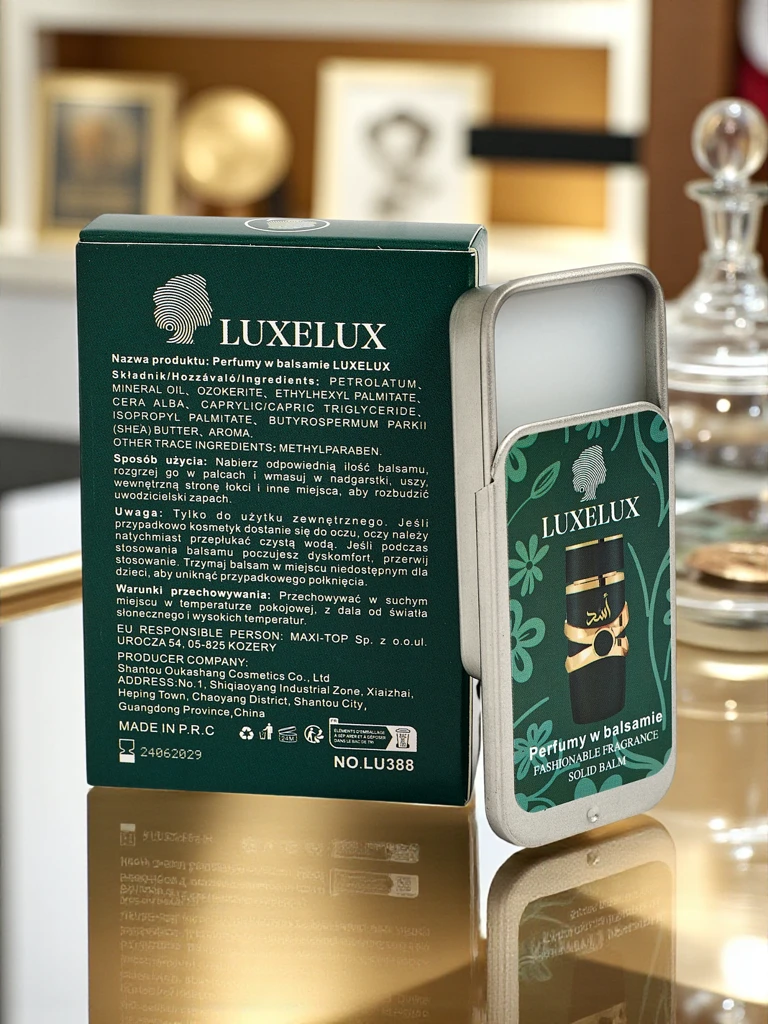 Luxelux Navdihnjeni Parfumi v Balzamu Arab Green