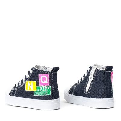 Dětské námořnické modré tenisky Diseey - Obuv