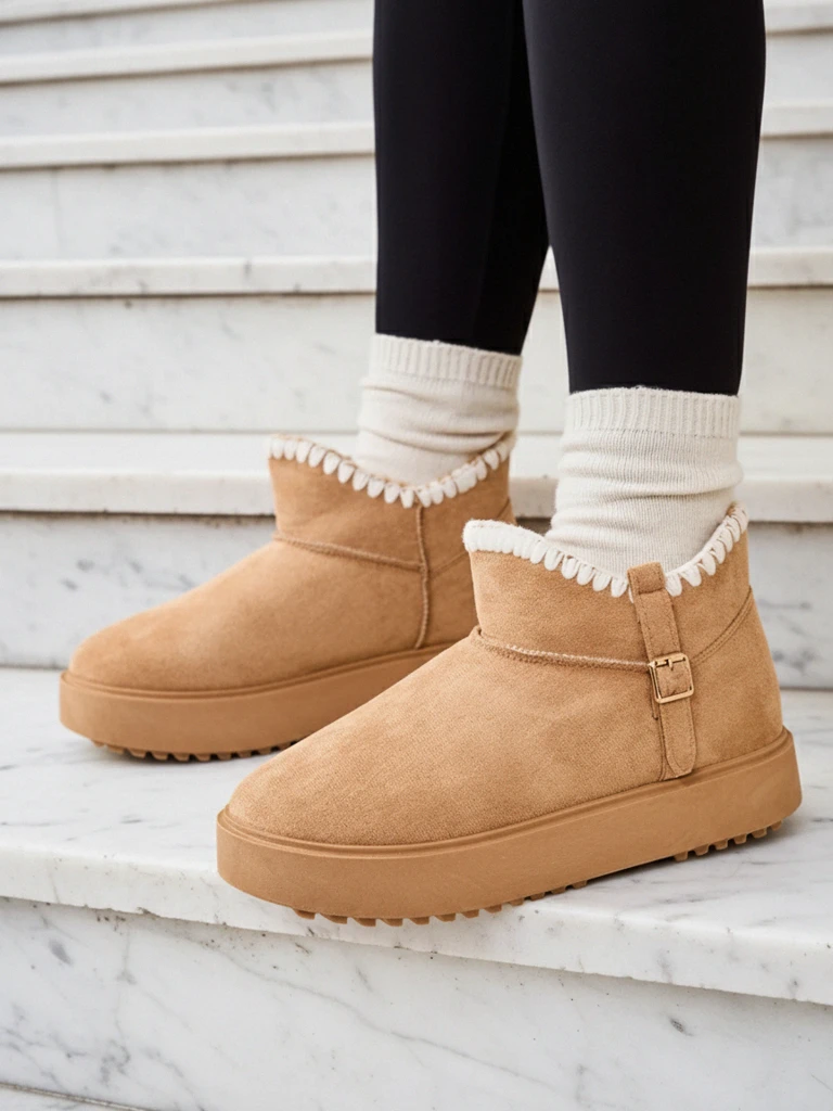 Royalfashion Krátke ženy snežné topánky štýl topánky Ewioz