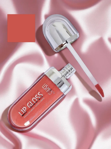 USHAS Trblietavý lesk na pery odtieň Deep Pink