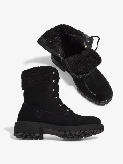 Eko semiš vezani ženski gležnarji Trevolla