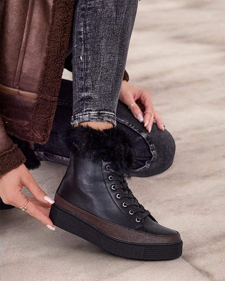 Royalfashion Dámske vysoké čižmy Rogeri