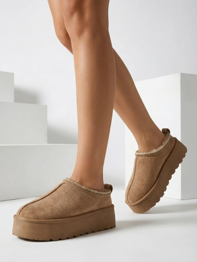 Royalfashion Dámske krátke čižmy Zommy a'la snow boots