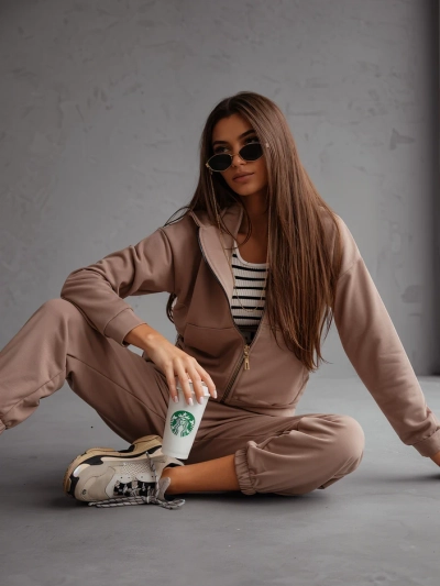 Royalfashion Dámsky bavlnený športový komplet