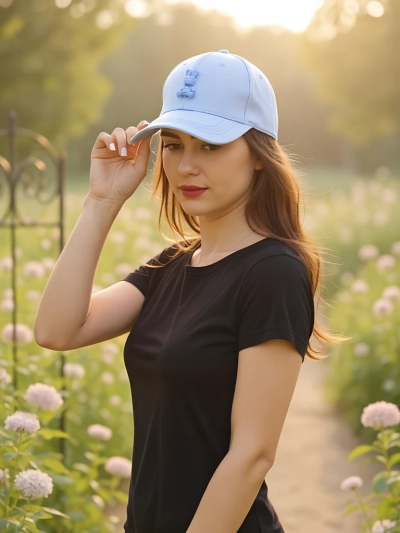 Royalfashion Čiapka s nášivkou Bunny Chic