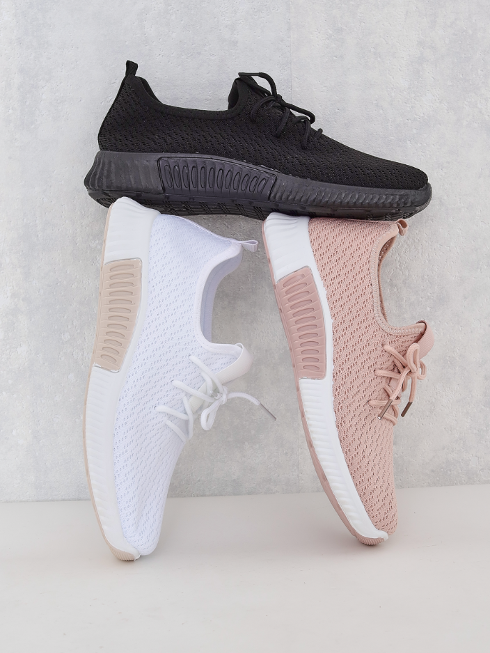 Čierna dámska textilná športová obuv Vobbu- Obuv