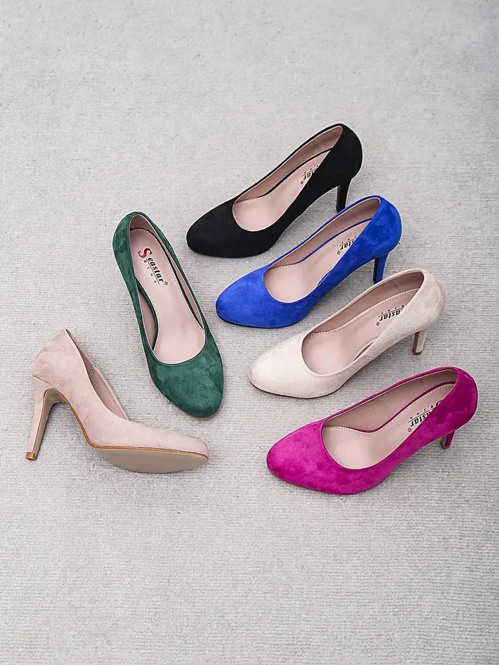 Royalfashion Dámske pumps z ecovlneného materiálu Caldeno