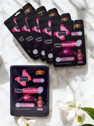 DIZAO - Sada séra a masky s kolagénom 6g + 36g x 10ks