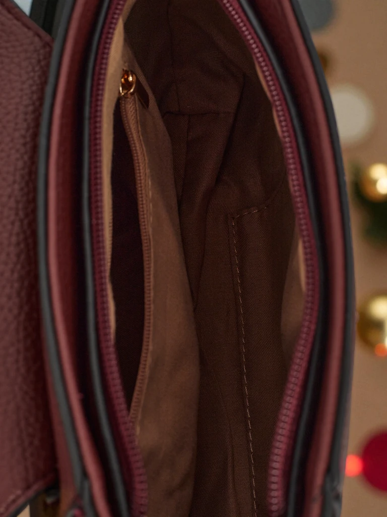 Majhna ženska torbica iz eko usnja Fioren