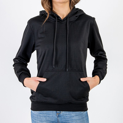 Dámska čierna mikina - mikina