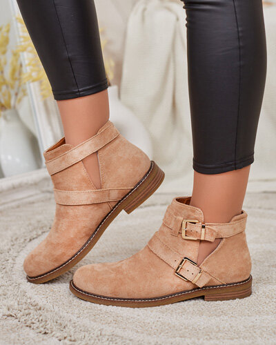 Royalfashion Dámske čižmy Geronsa s výrezom