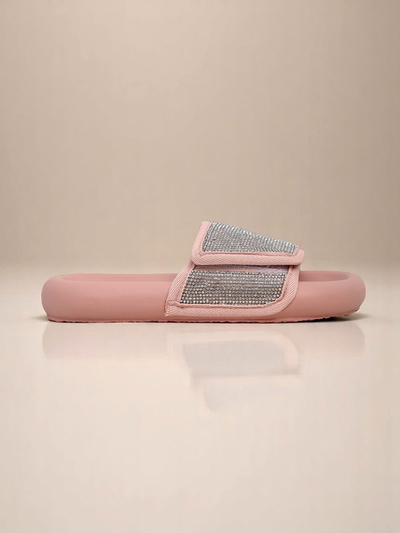 Royalfashion Ženski natikači s ploskim podplatom Sparkle Step