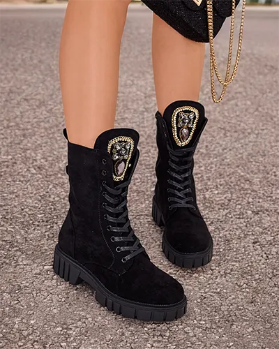 Royalfashion Dámske vysoké čižmy Suboo bagger